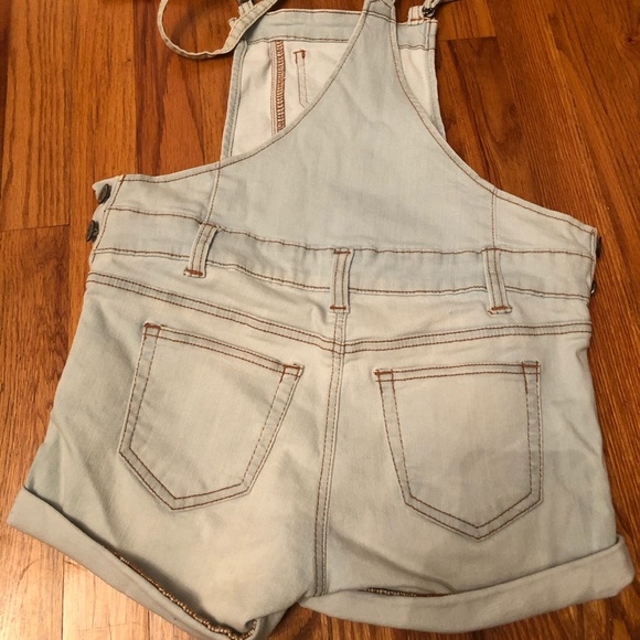 Jean short overalls for juniors - Picture 2 of 2